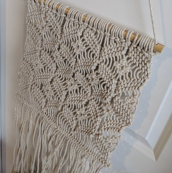 NWOT DKNY Home Macrame wall art - Picture 4 of 6